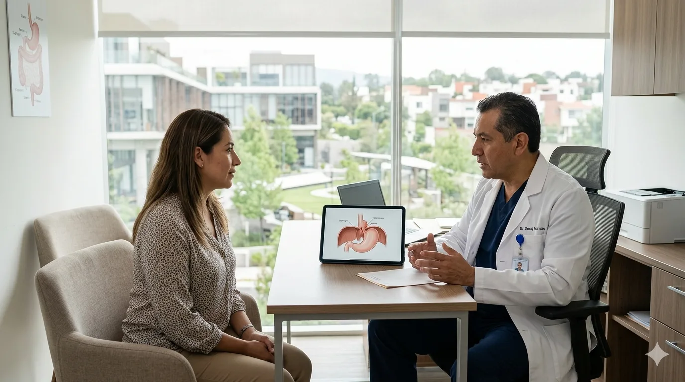 ¿Qué médico trata la hernia hiatal en Naucalpan?