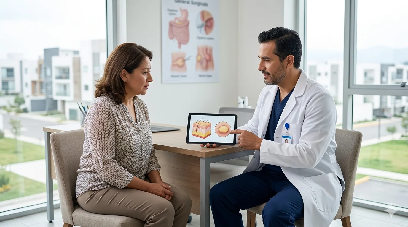 ¿Qué médico trata los tumores abdominales en Naucalpan?